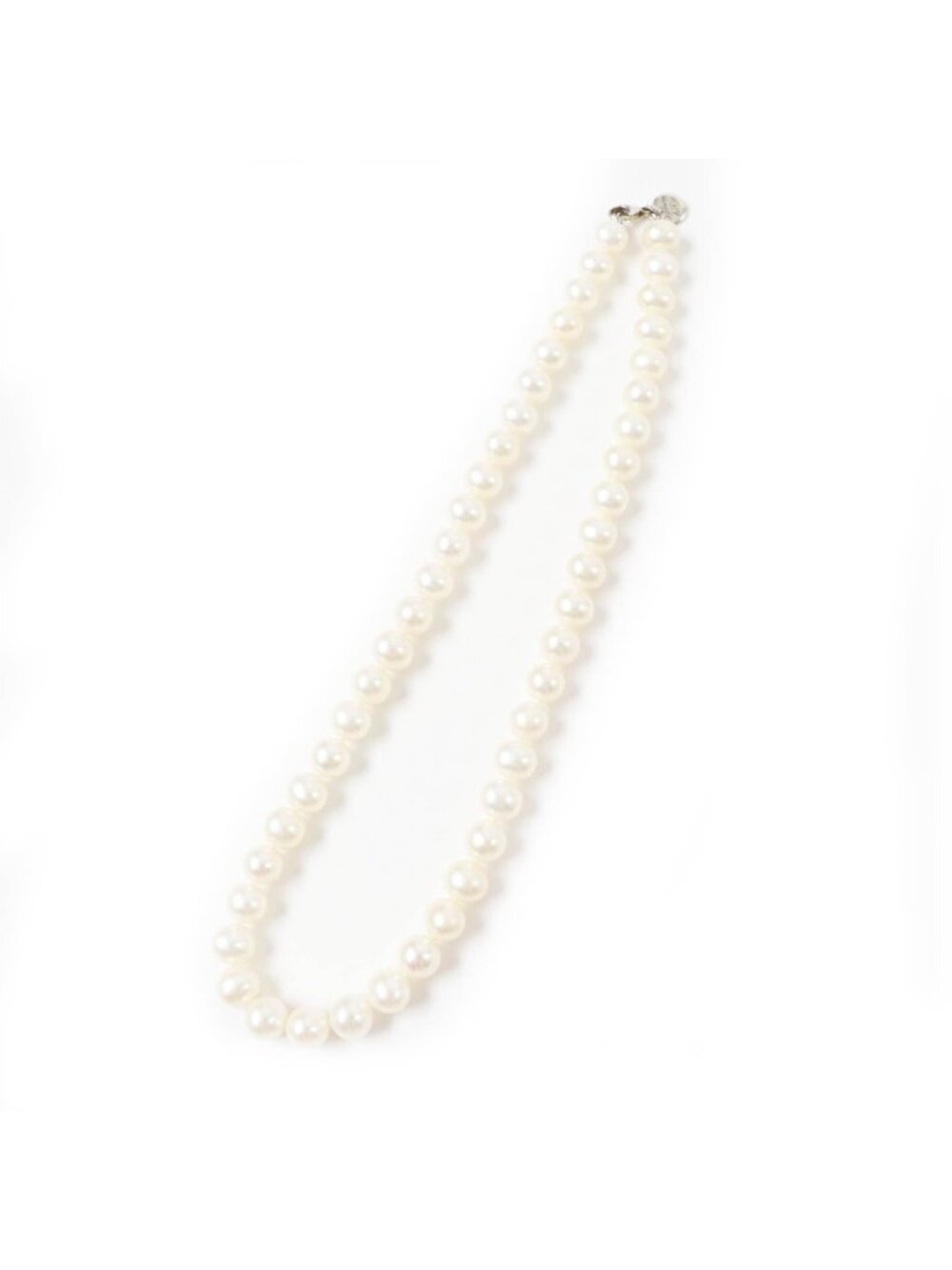 Tiffany & Co Necklace Fresh Water Pearl White Silver HardWear 47